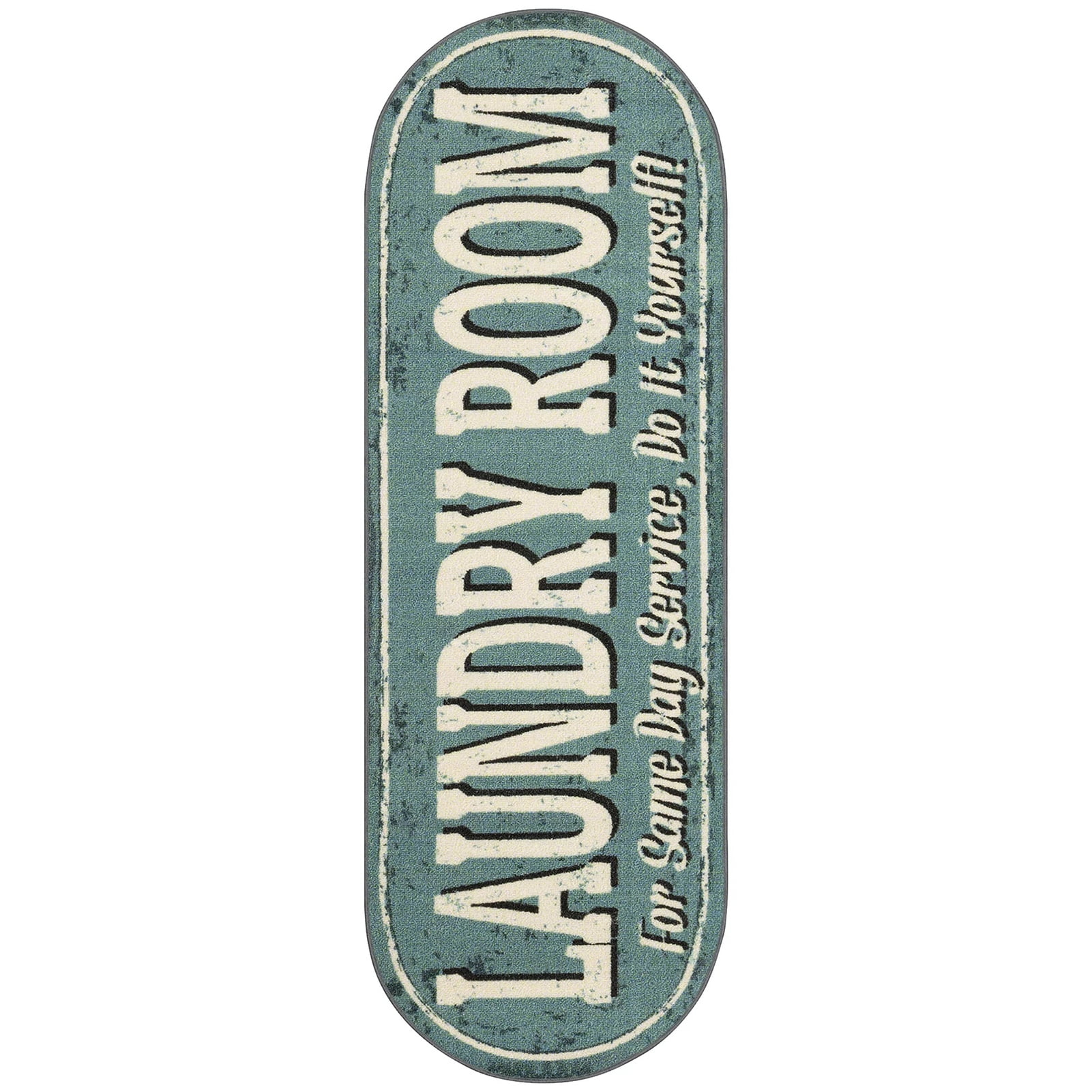 Trayknick Laundry Room Floor Water Absorbent Laundry Room Floor Mat Non ...