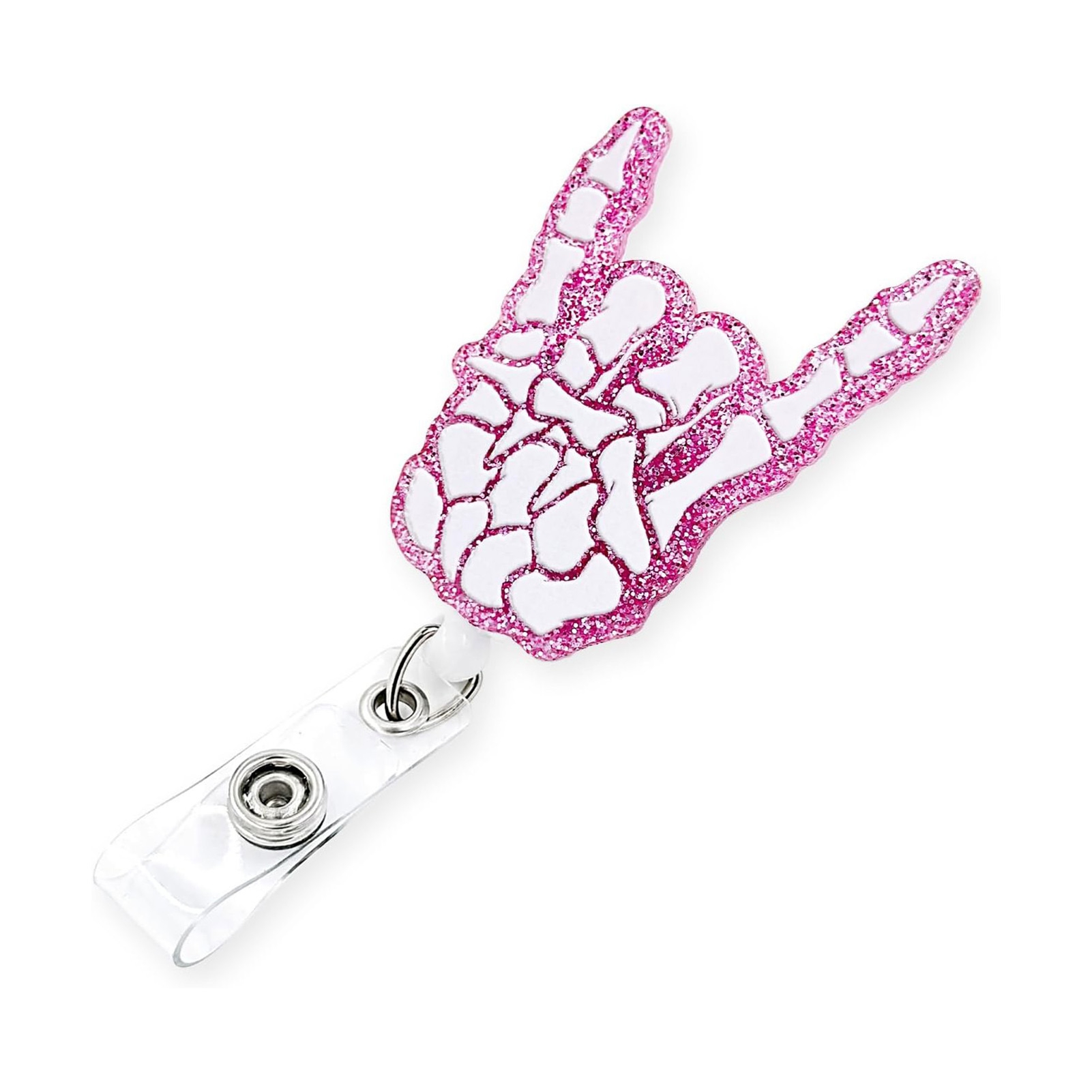 Trayknick Lightweight Badge Clip for Easy Scanning Badge Clip with High