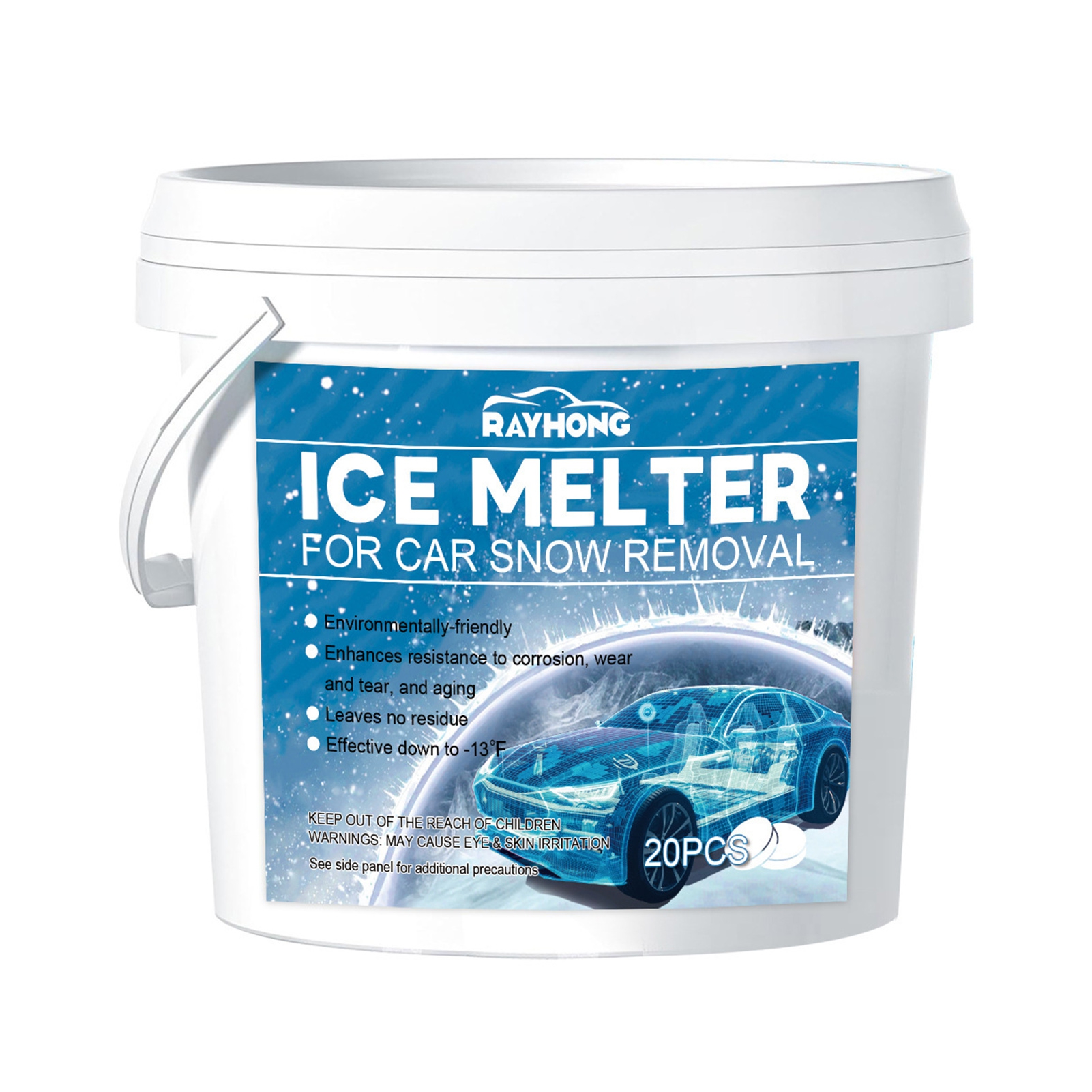 Trayknick Melting Snow Effervescent Tablets 20pcs Outdoor Ice Melter