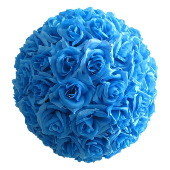 Trayknick Rose Flower Balls Romantic Realistic Rose Blossoms Plastic Rose Artificial Flowers Balls for Party