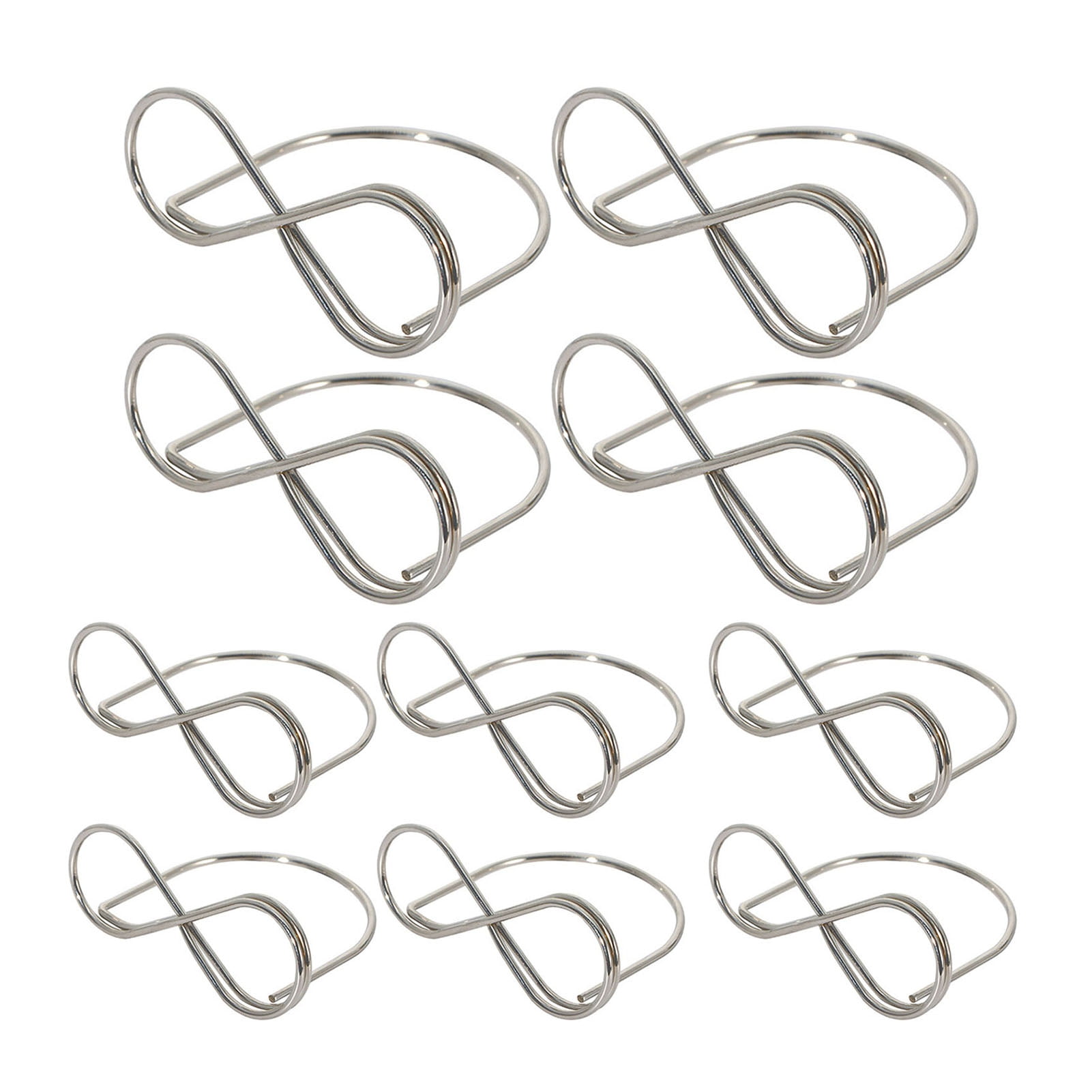 Trayknick Stabilization Card Holder Metal Card Holder 10pcs Note Holder