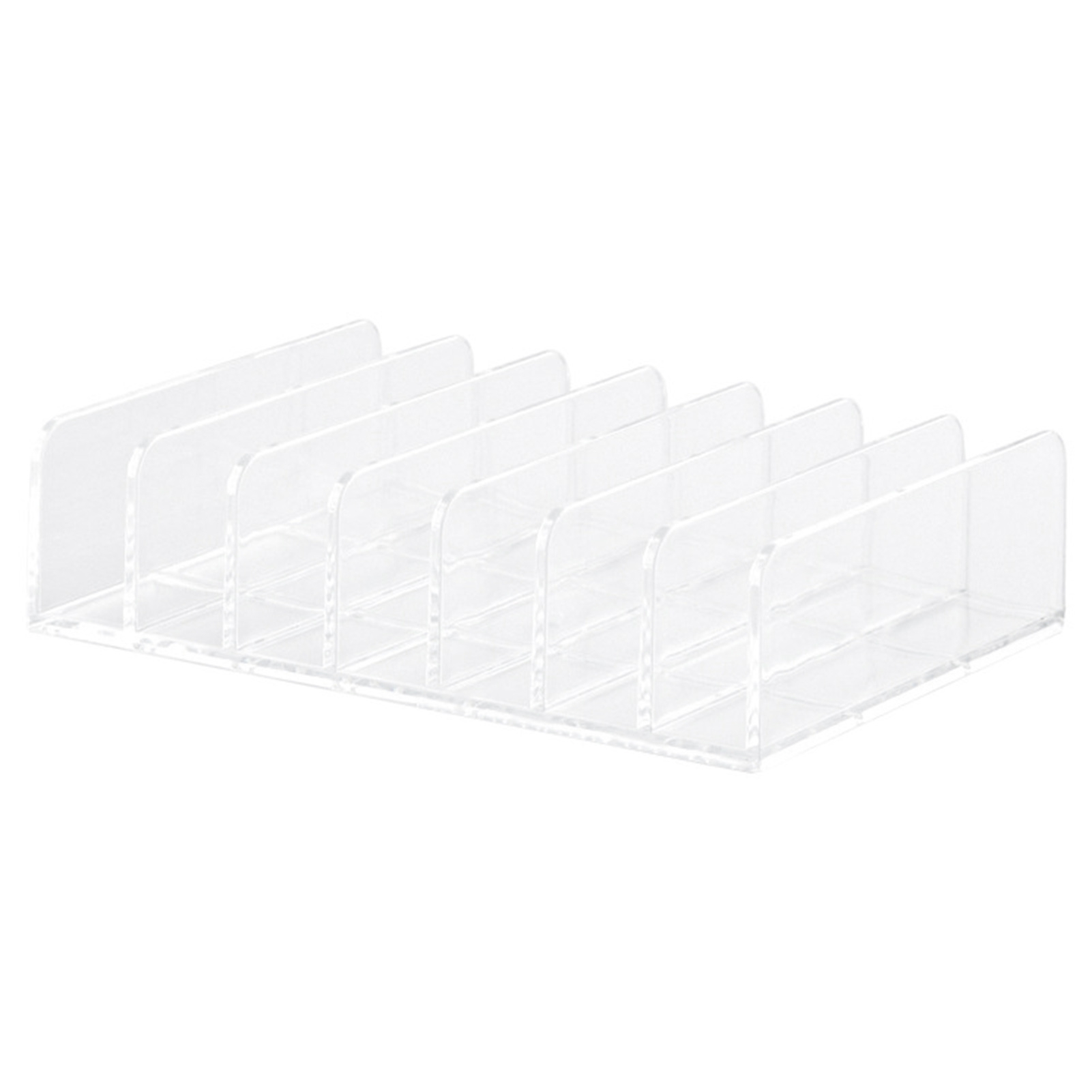 Moey Racks Trayknick Storage Rack with Divided Spaces Visible Storage Tray Desktop ...