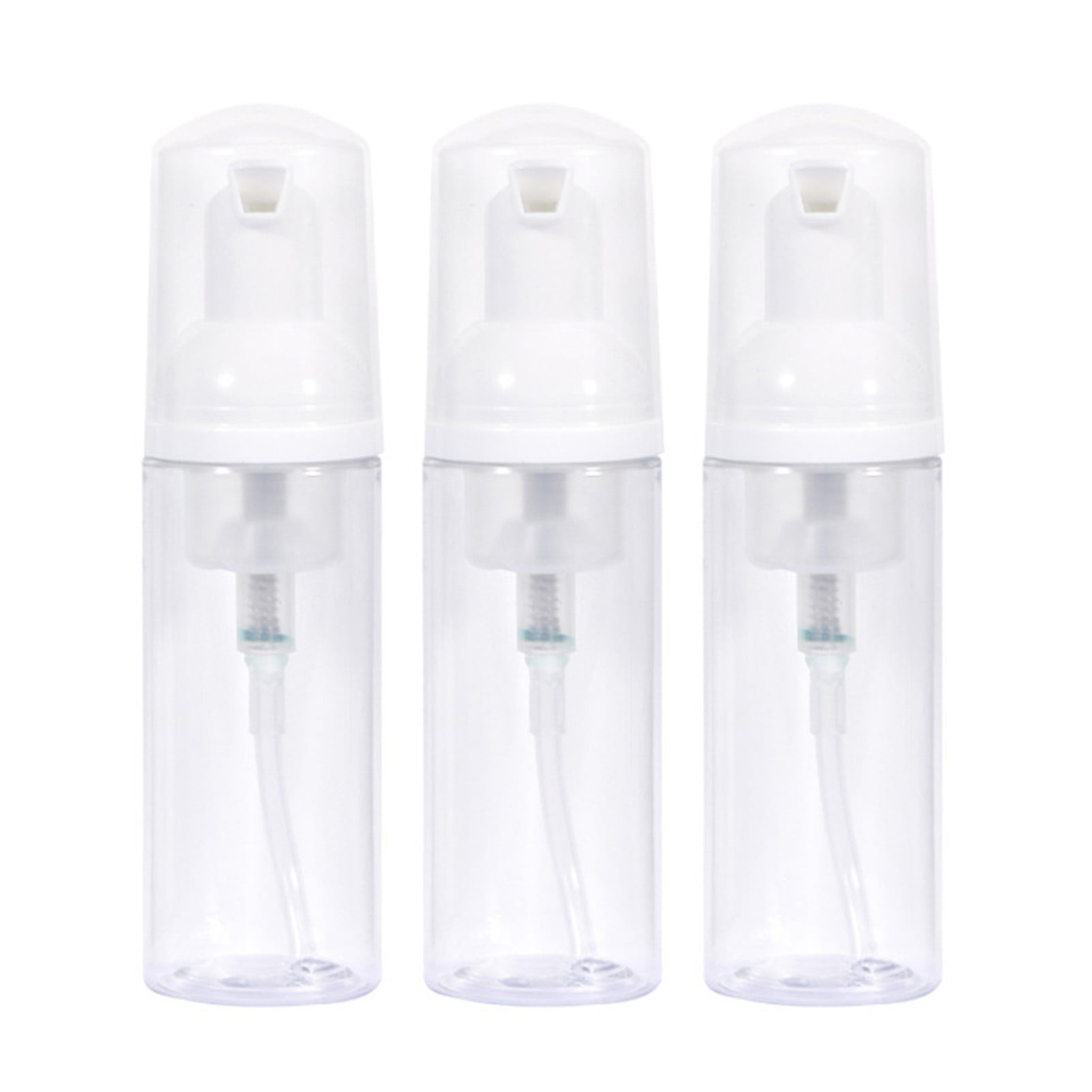 Trayknick Travel Foam Bottle Foam Pump Bottle Set 3pcs 50ml Leak Proof