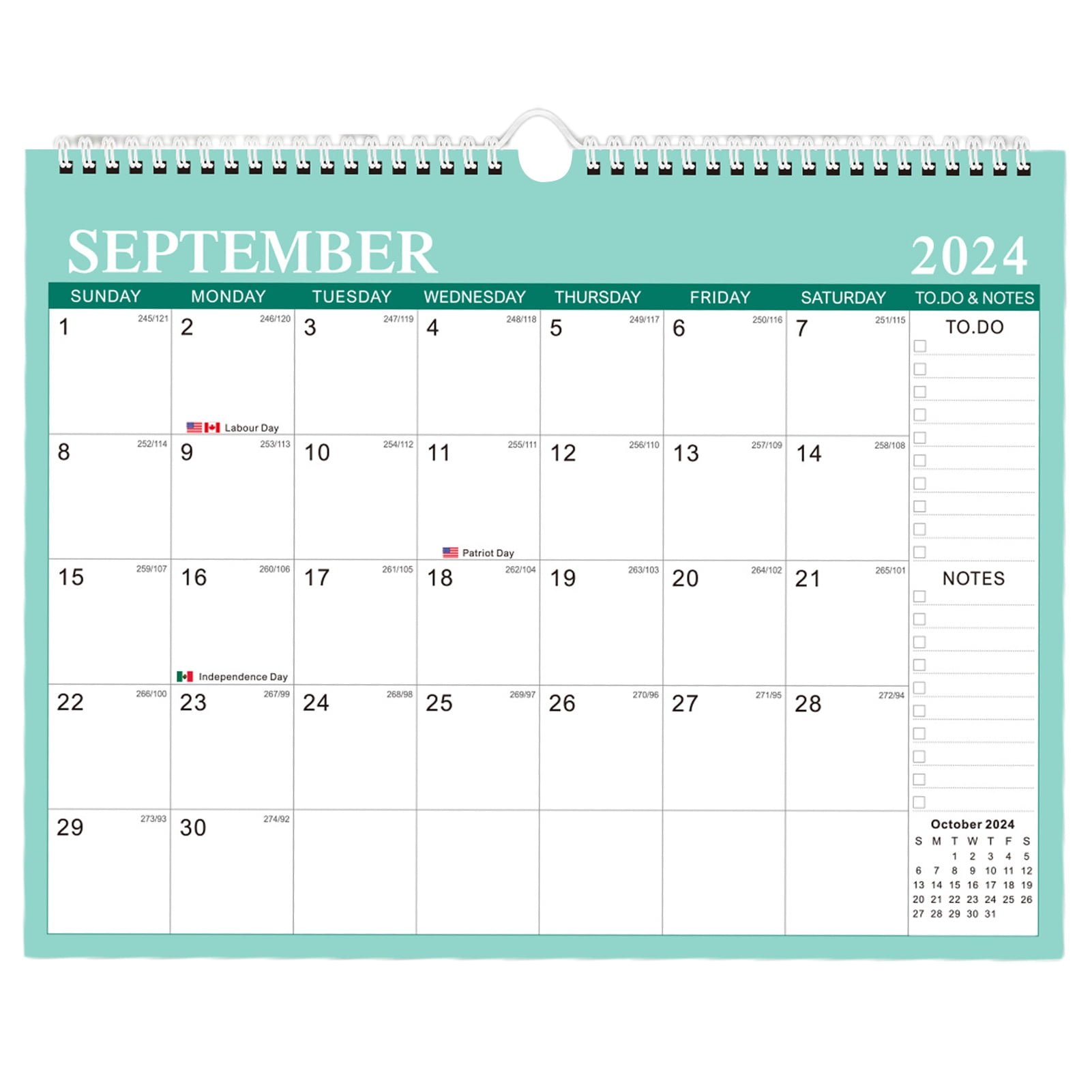 Trayknick Wall Calendar 20242025 Coil Binding Wall Calendar English