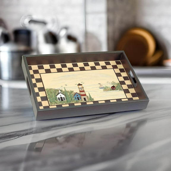 Trays Multi Wood Lighthouse Tray | Renovator's Supply
