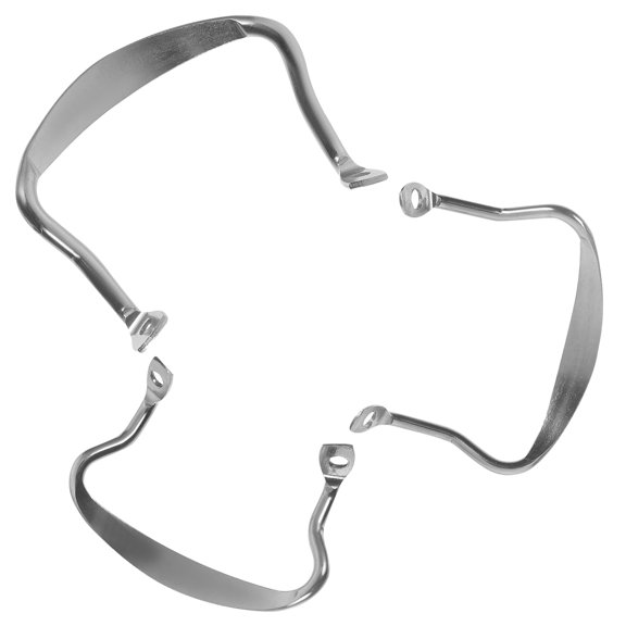 Trays Pans Handles for Pallet Replacement Pots Anti-scald Furniture Stainless Steel