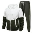 thumbnail image 1 of TrdSipl Men Casual Tracksuit Two-Piece Hoodie with Sweatpants Sets Workout Jogging Sweatsuit Sets for Men Loose Fit Comfy Athletic Suit Sets, 1 of 5