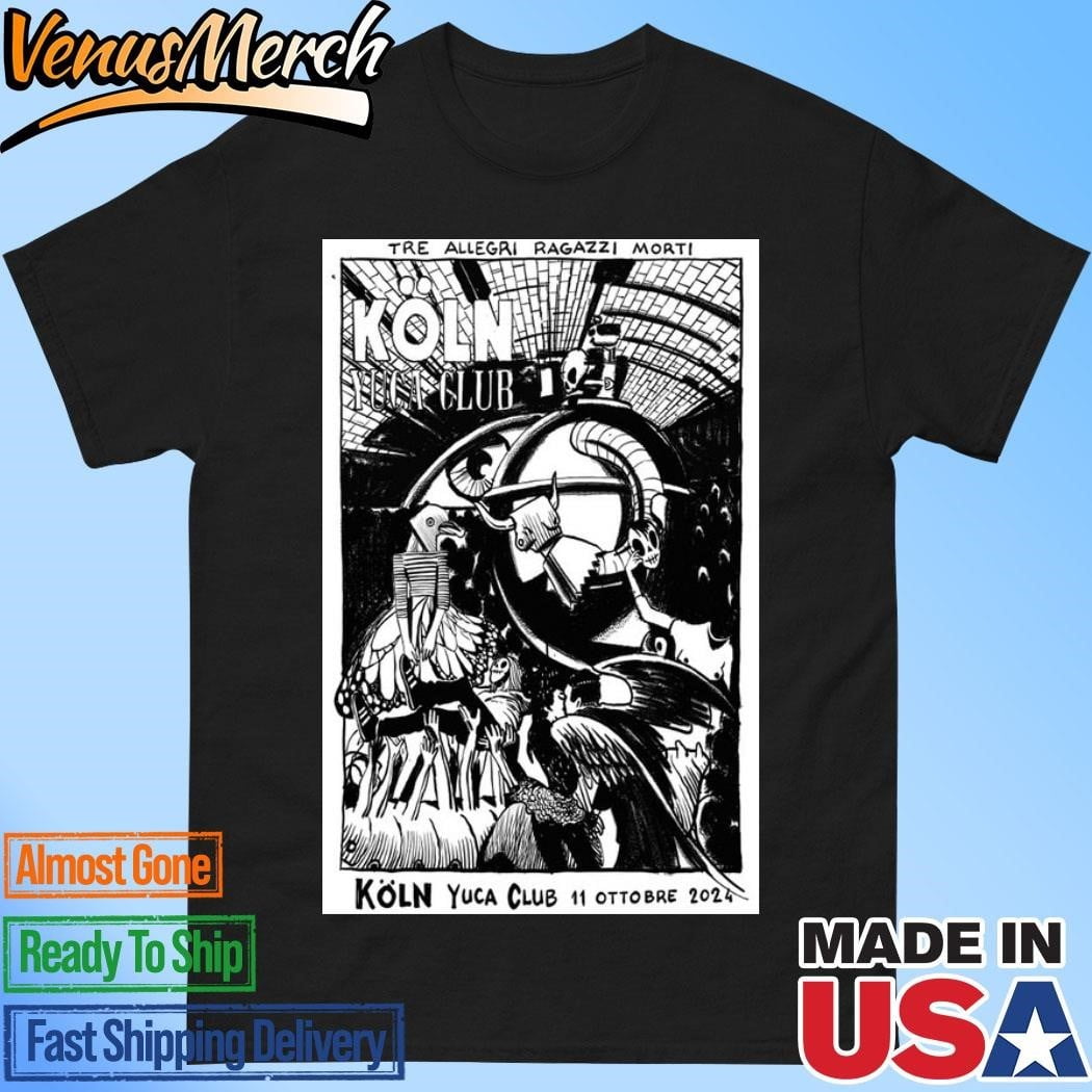 Tre Allegri Ragazzi Morti Oct 11 2024 Yuca Club In Cologne Germany Tour