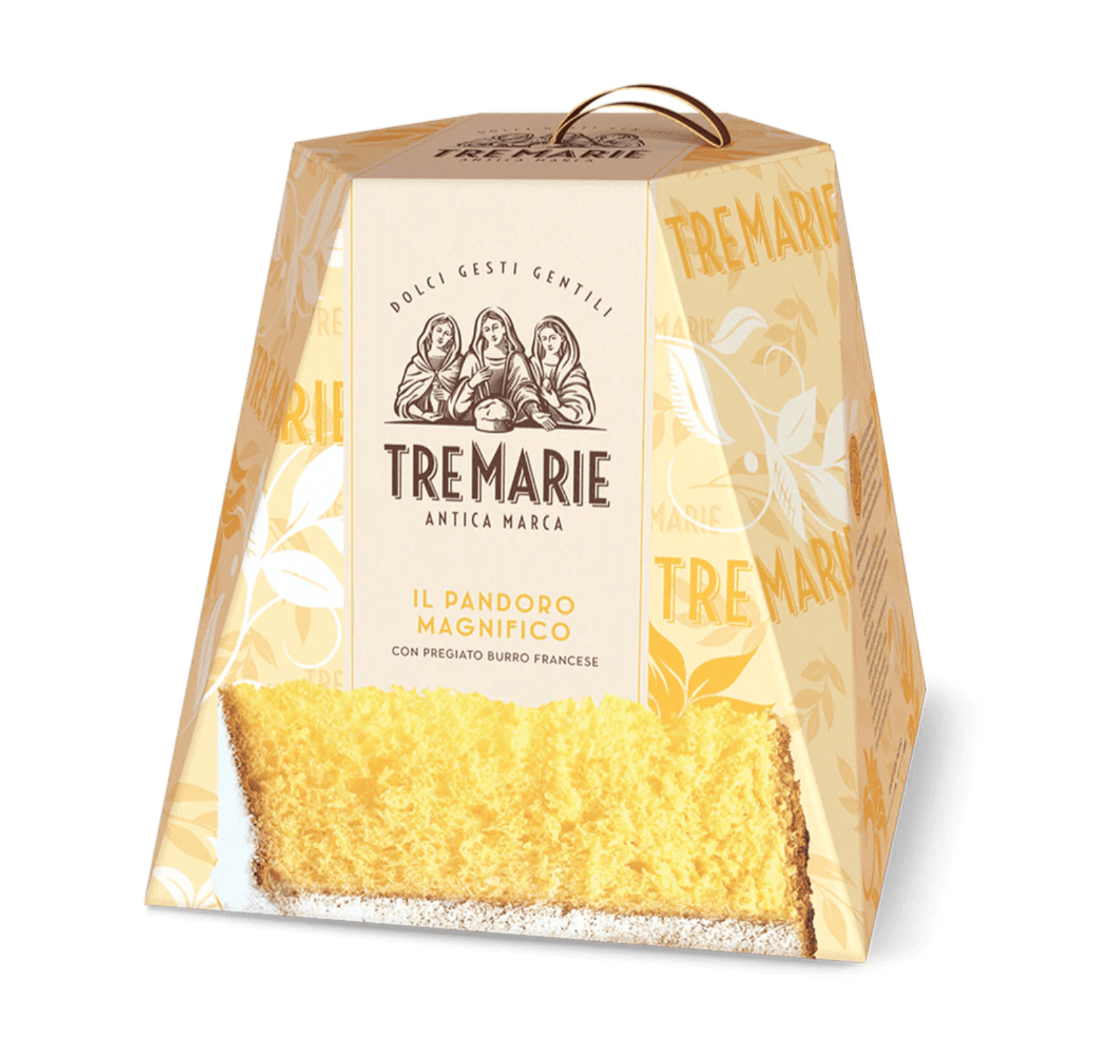  Tre Marie Il Panettone Milanese 750 g (1 lb 10.5 oz)  Traditional Italian Christmas Cake : Grocery & Gourmet Food