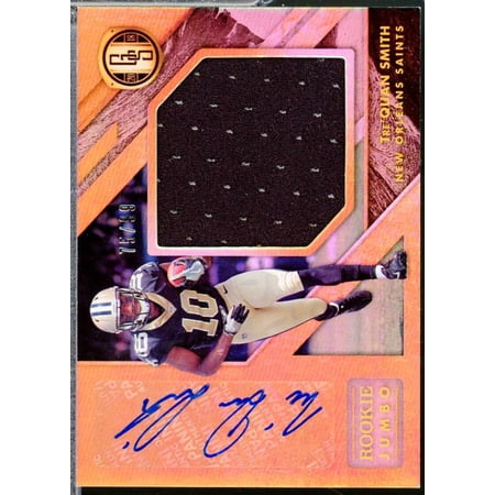 Tre'Quan Smith Rookie 2018 Panini Gold Standard Jumbo Jersey Autograph /99 #339