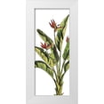 thumbnail image 1 of Tre Sorelle Studios 12x24 White Modern Wood Framed Museum Art Print Titled - Tropical Palm Paradise I, 1 of 4