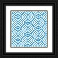 thumbnail image 1 of Tre Sorelle Studios 15x15 Black Ornate Wood Framed with Double Matting Museum Art Print Titled - Chinoiserie Abstract I, 1 of 4
