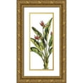 thumbnail image 1 of Tre Sorelle Studios 15x32 Gold Ornate Wood Framed with Double Matting Museum Art Print Titled - Tropical Palm Paradise I, 1 of 4