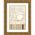 thumbnail image 1 of Tre Sorelle Studios 17x24 Gold Ornate Wood Framed with Double Matting Museum Art Print Titled - Calm Shores XI, 1 of 4