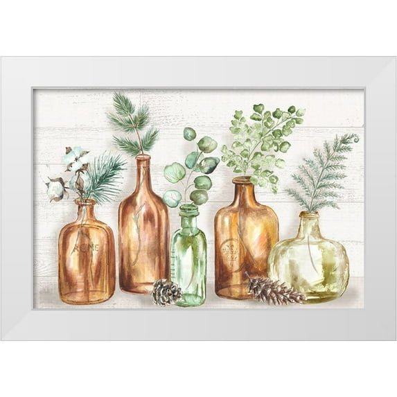 Tre Sorelle Studios 18x13 White Modern Wood Framed Museum Art Print Titled - Country Resort I