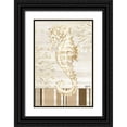 thumbnail image 1 of Tre Sorelle Studios 23x32 Black Ornate Wood Framed with Double Matting Museum Art Print Titled - Calm Shores X, 1 of 4