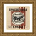 thumbnail image 1 of Tre Sorelle Studios 26x26 Gold Ornate Wood Framed with Double Matting Museum Art Print Titled - Organic Farm III, 1 of 4