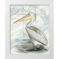 thumbnail image 1 of Tre Sorelle Studios 26x32 White Modern Wood Framed Museum Art Print Titled - Shore Birds II, 1 of 4