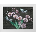 thumbnail image 1 of Tre Sorelle Studios 32x25 White Modern Wood Framed Museum Art Print Titled - Boho Orchid landscape black, 1 of 4