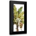 thumbnail image 1 of Tre Sorelle Studios 8x14 Black Modern Framed Museum Art Print Titled - Tropical Palm Paradise II, 1 of 5