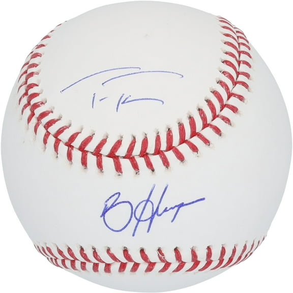 Trea Turner & Bryce Harper Philadelphia Phillies Autographed Baseball - Fanatics Authentic Certified