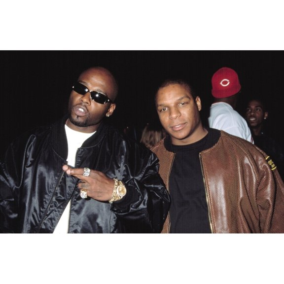 Treach And Vinnie At Premiere Of Brown Sugar Ny 1072002 By Cj Contino Celebrity (10 x 8)
