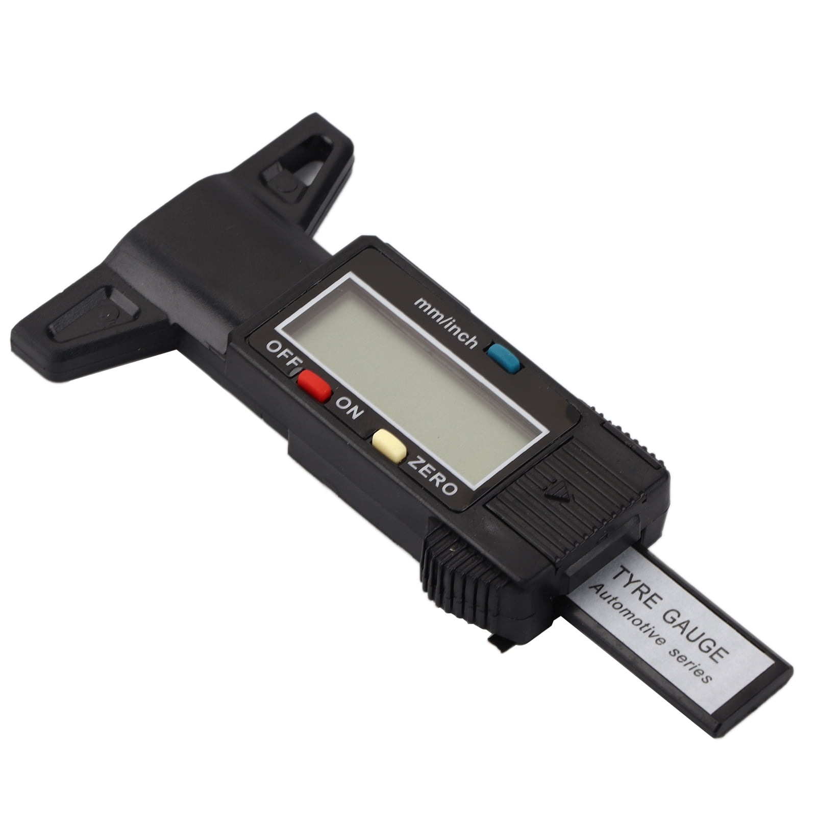 Tread Depth Measurer, 025.4mm Heat Digital Car Tire Gauge For Brake