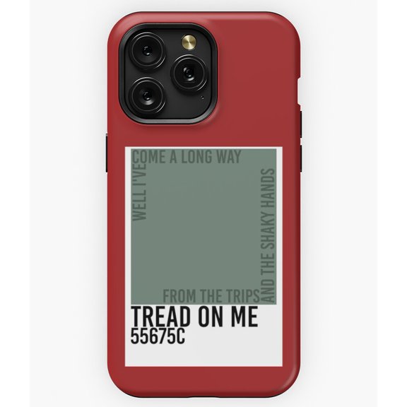 Tread On Me Matt Maeson Color Swatch Palette A11417&nbsp;Phone Case for iPhone 11 to 17 Pro Max