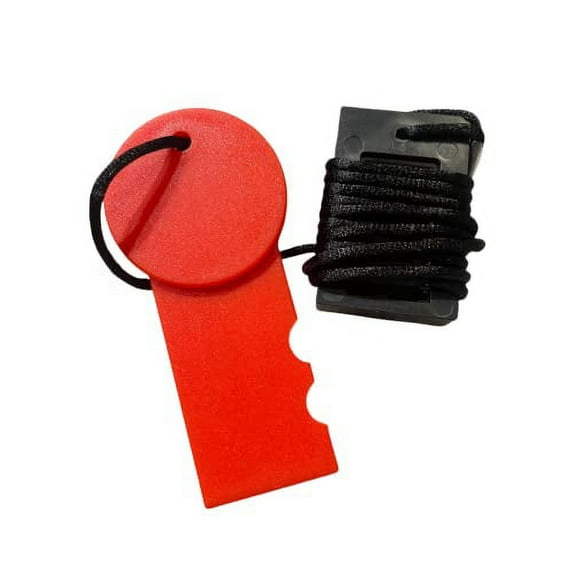 TreadLife Fitness 1" Flat Replacement Safety Key | Compatible with Sportcraft