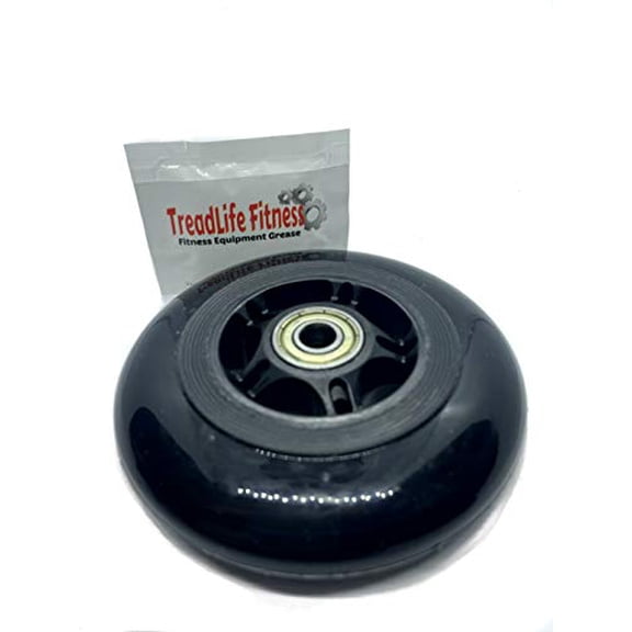 TreadLife Fitness Elliptical Wheel - Replacement for Nordic Track CX 1050 - Part Number 205979 - Comes with Free Bearing Grease $10 Value!