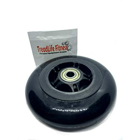 TreadLife Fitness Elliptical Wheel - Replacement for NordicTrack CXT Models - Part Number 205979 - Comes with Free Bearing Grease $10 Value!
