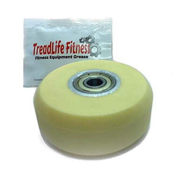 TreadLife Fitness Elliptical Wheel - Replacement for Various Nordic Track Models - Part Number 286547 - Comes with Free Bearing Grease $10 Value!