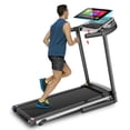 Treadmill with 10" HD Touchscreen Wifi Connection,3.25 HP Folding