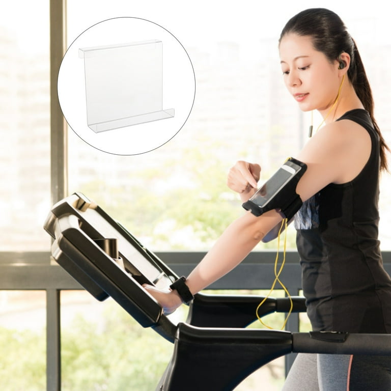 Treadmill Book Holder Treadmill Book Holder Acrylic Transparent Magazine Tablet E book Reader Rack