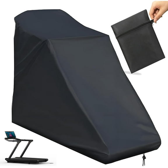 Treadmill Cover, Dustproof UV Protection Running Machine Cover, Exercise Workout Equipment Protective with Drawstring for Home Fitness Equipment Treadmill Indoor & Outdoor