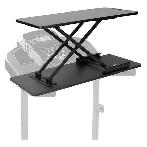 Treadmill Desk Riser - Height Adjustable Walking Desk Platform for Laptops & Notebooks - Universal Fit up to 33" Handlebars - Stand-TDML3