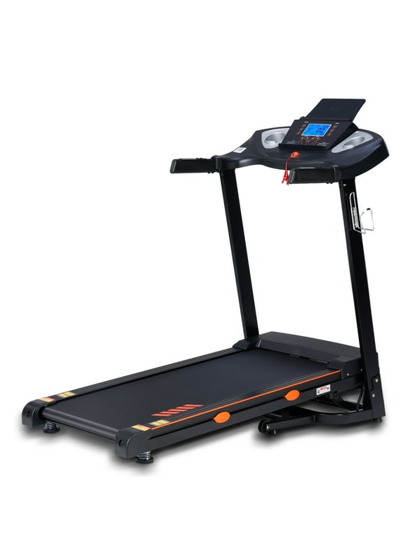 Treadmill with Incline, 300 LBS Running Treadmills for Home with 18" Wider Belt, 0.5-10 MPH Speed, APP, Folding 15% Auto Incline Treadmill Machine for Office Use,15 Programs (2.5 HP)