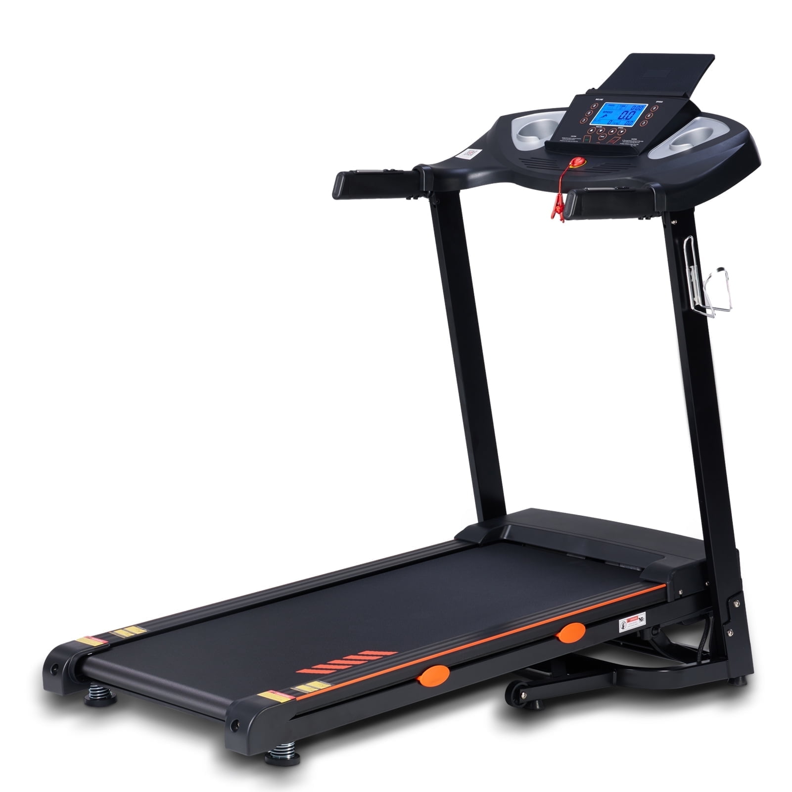 HUAGEED Electric Running Exercise Treadmill, Black, 300 lb