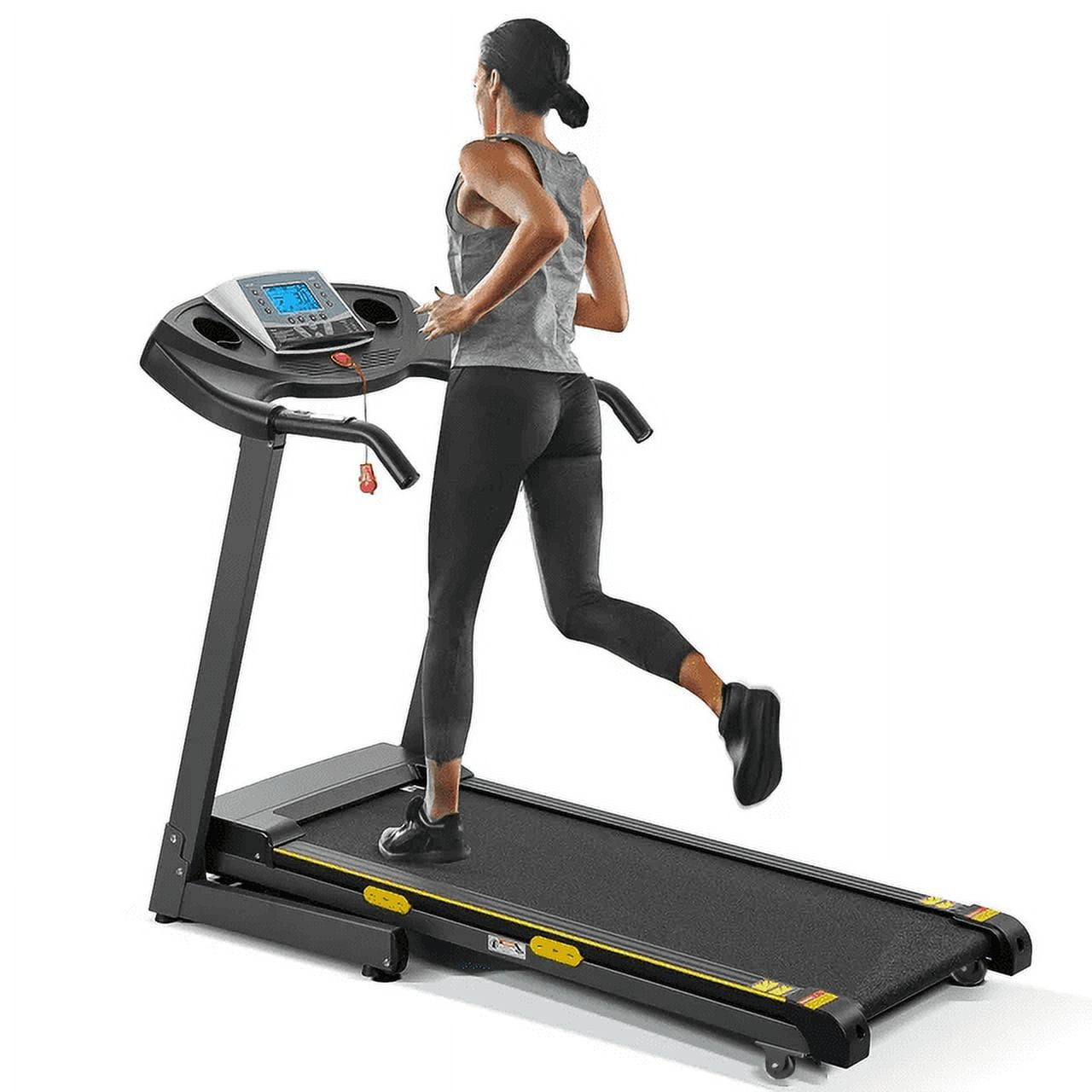 MaxKare Treadmill with Auto Incline Folding Treadmill 12% Incline 2.5 Horse Power 15 Preset for Home Use 8.5 mph Range