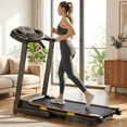thumbnail image 1 of Naipo Treadmill with Incline Folding with 12 Level Automatic Incline 2.5hp Power 8.5mhp Speed Running Machine 15 Preset Training Program Electric Treadmill for Home Use, 1 of 13