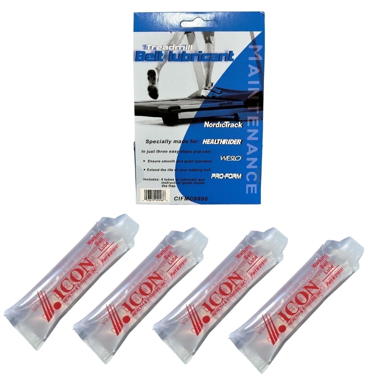 Treadmill Lubricant for Belt 100% Silicone Lube Compatible