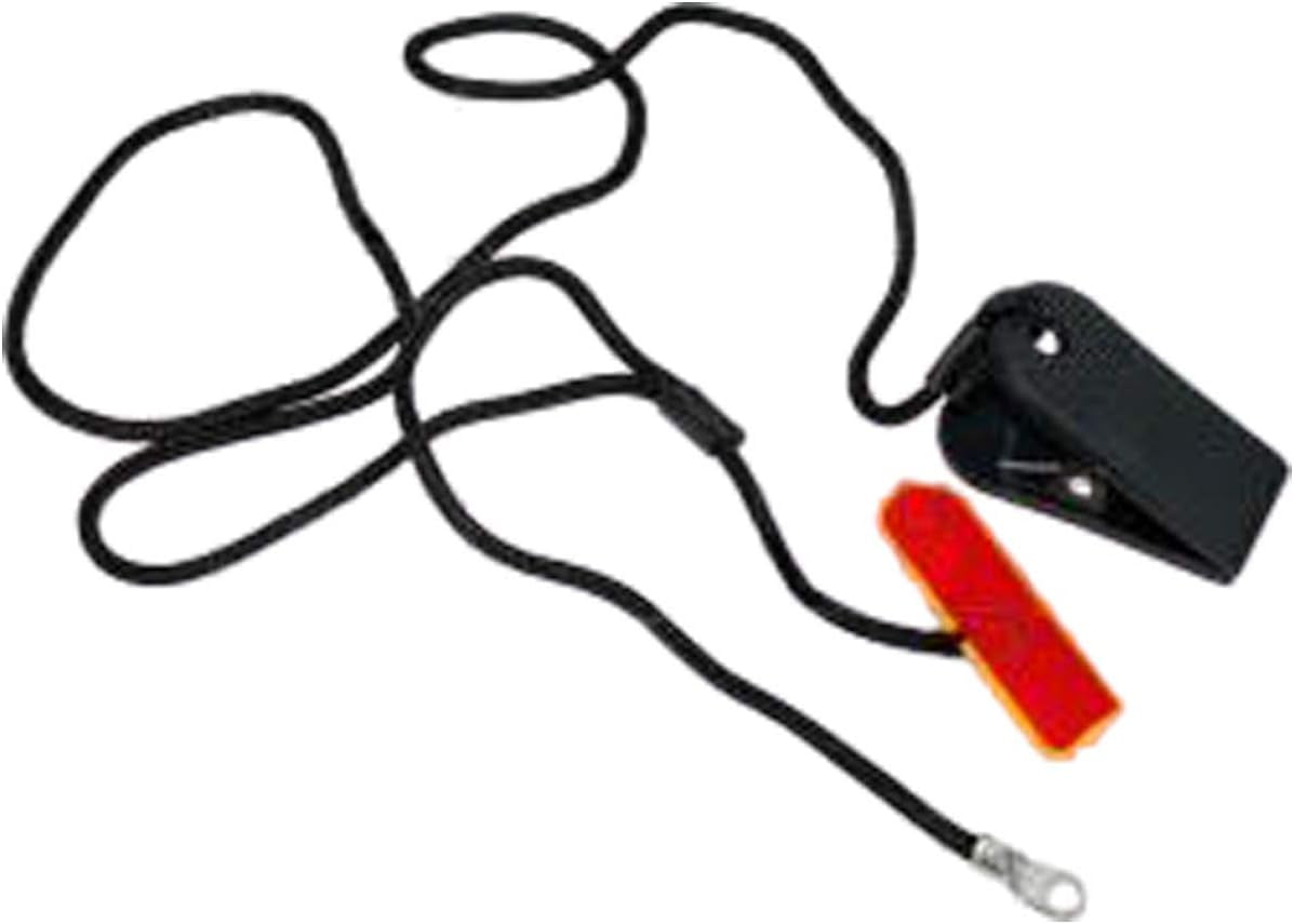 Treadmill Magnetic Safety Key Replacement For Life Fitness 95T & More | Round Magnet With Clip
