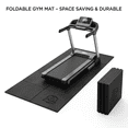 thumbnail image 1 of Treadmill Mat 68"x24" to 79"x35.5" Foldable Non-Slip Exercise Equipment Mat, Shock Absorbing Floor Protector for Walking Pad, Home Gym, Carpet & Hardwood Floors, 1 of 7