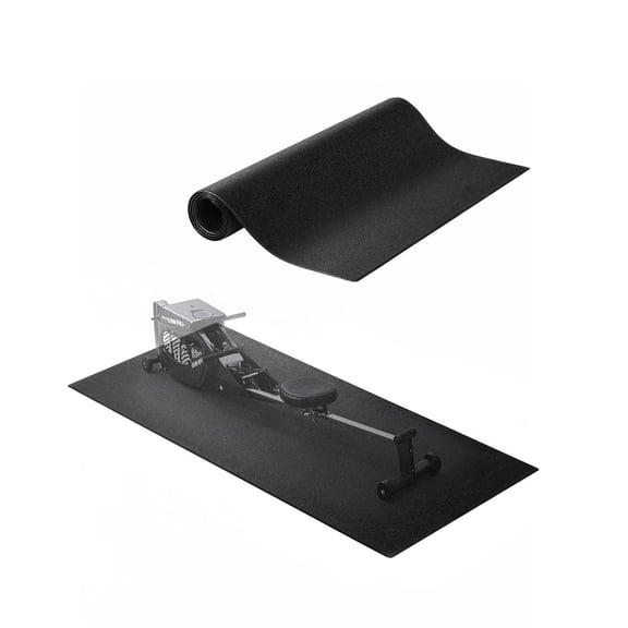 Treadmill Mat for Home Gym,23.62" x 51.18" High Density PVC Floor Protector,Non-Slip Exercise Mat for Elliptical,Walking Pad,and Carpet Floors