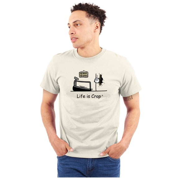 Treadmill No Pain Gain Exercise Men's Graphic T Shirt Tees Brisco Brands 3X