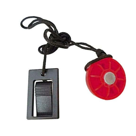 Treadmill Safety Key Portable Turn On/Off Emergency Stop Universal Magnet Security Lock for Gym