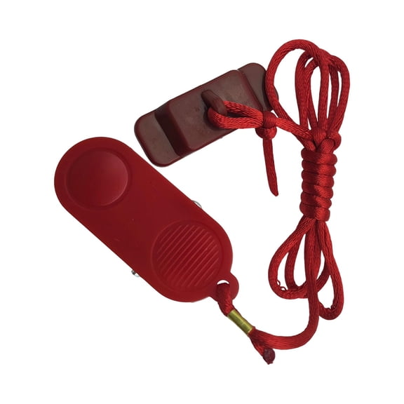 Treadmill Safety Key Universal Emergency Stop Feature ABS Material for Running Machine Fitness Equipment Home Gym