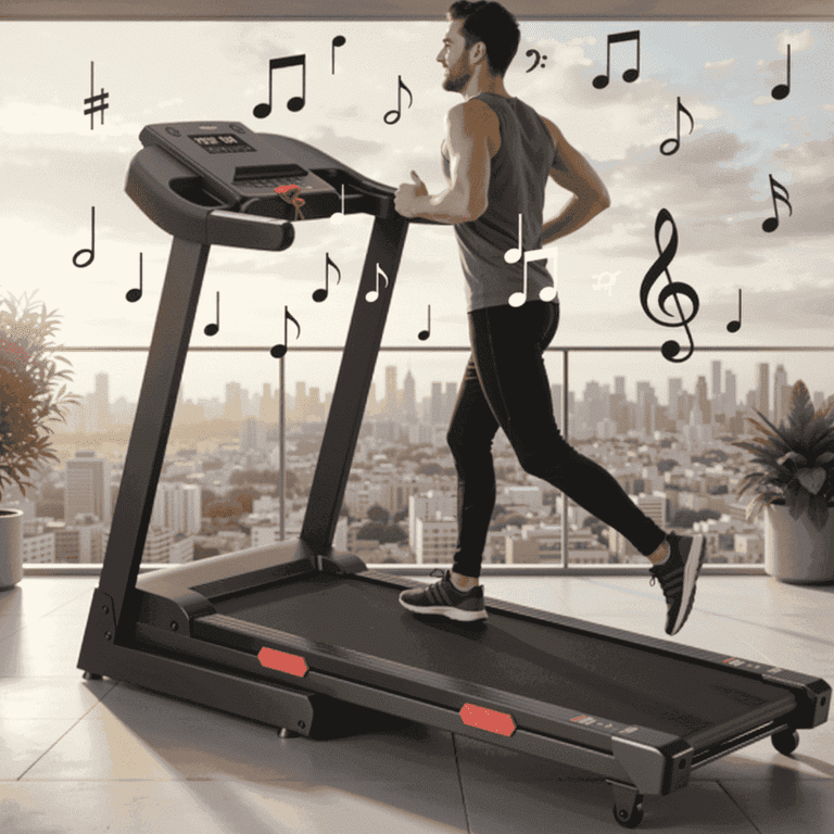 Compact Electric Treadmill with 12% Auto Incline, Bluetooth