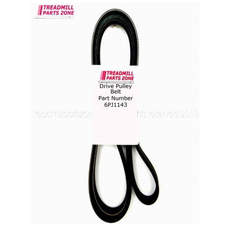 Treadmillpartszone Replacement Exercise Equipment Drive Belt Part Number 6PJ1143MM