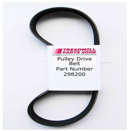 Treadmillpartszone Replacement Golds Gym Model GGEX617121 CYCLE TRAINER 390 R Bike Drive Belt Part 298200